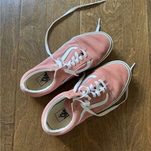 Vans Pink Suede Sneakers
